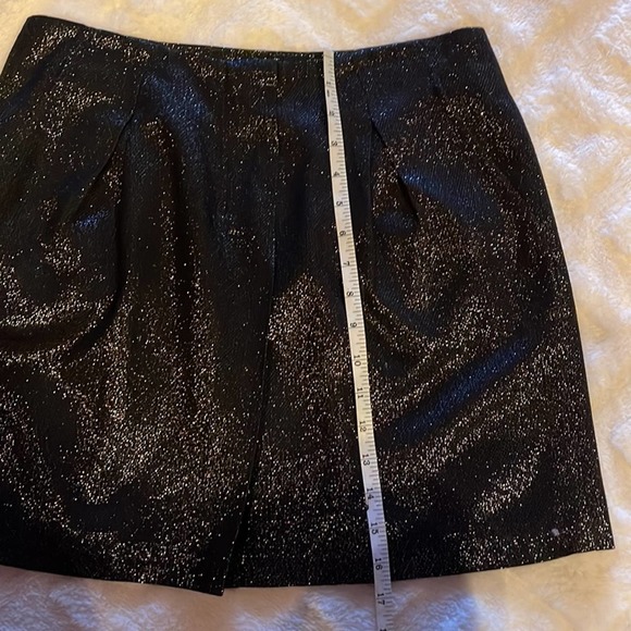 Vince. Black Glitter Accent  short Skirt size 6 - Picture 11 of 15